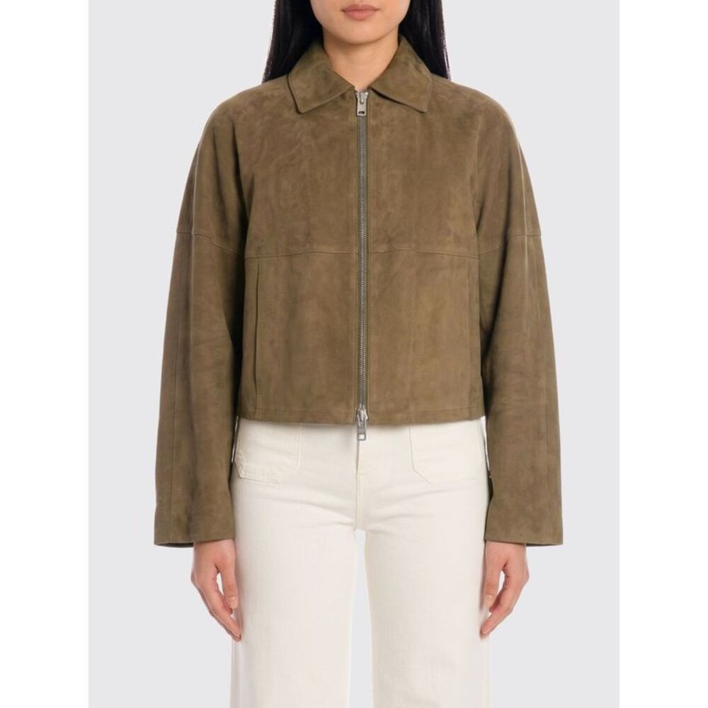 Filippa K Women Suede Leather Jacket Filippa K